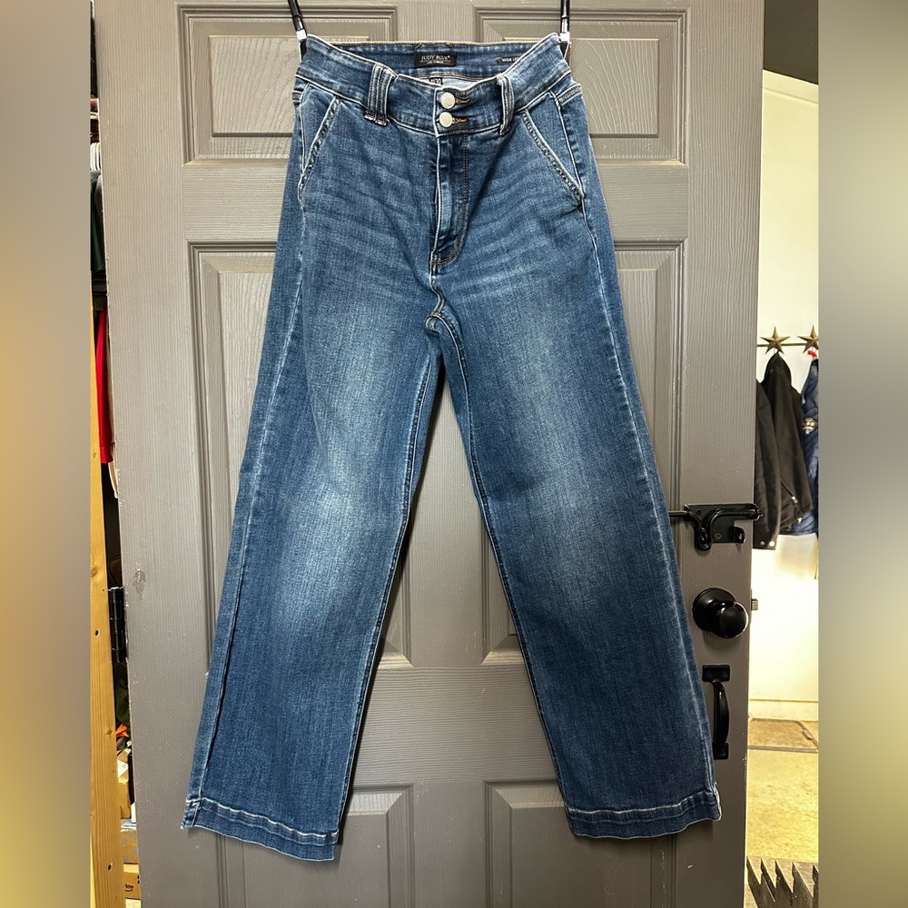 Judy Blue Wide Leg Women’s Jeans in Classic Blue